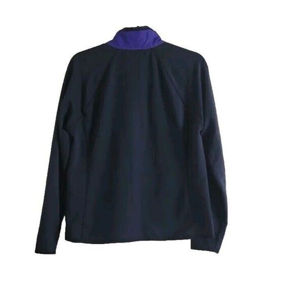 Lauren Ralph Lauren Active Full Zip Jacket Purple and Black Women's Size L - Picture 7 of 8